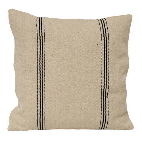 Black Stripe Pillow Case - The Fox Decor