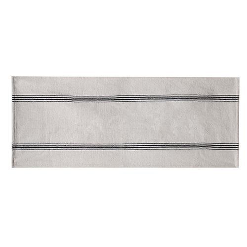 Black Stripe Runner - The Fox Decor