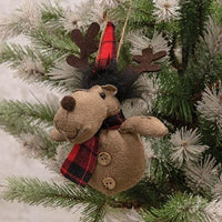 Plush Moose Ornament - The Fox Decor