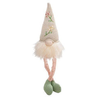 Light Up Dangle Leg Spring Gnome - The Fox Decor