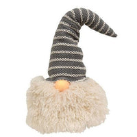 Thumbnail for Large Gray Hat Santa Gnome w LED Light Nose - The Fox Decor