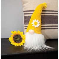 Thumbnail for Fuzzy Yellow Flower Gnome 13 - The Fox Decor
