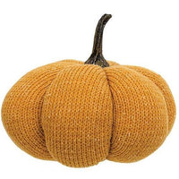 Orange Knit Pumpkin Large - The Fox Decor