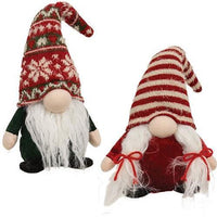 Mr & Mrs Nordic Sweater Gnome 2 Asstd - The Fox Decor