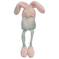Thumbnail for Fuzzy Pink & Green Dangle Leg Gnome