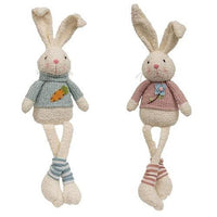 Spring Sweater Bunny 2 Asstd - The Fox Decor