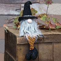 Halloween Witch Hat Dangle Leg Gnome - The Fox Decor