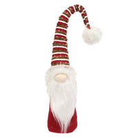 Thumbnail for Christmas Multi-Striped Gnome w Long Hat