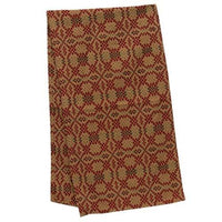 Patriot's Knot Long Runner Red Green & Cream - The Fox Decor