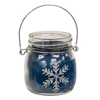 Thumbnail for +Snowflake 6oz Jar Candle Twisted Peppermint - The Fox Decor