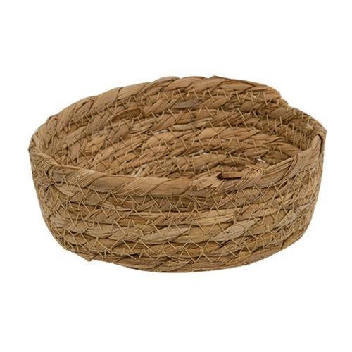 3/Set, Corn Husk Rope Basket Trays