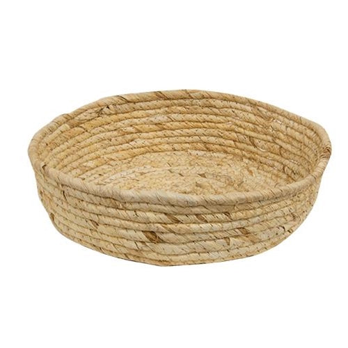3/Set, Corn Husk Rope Basket Trays
