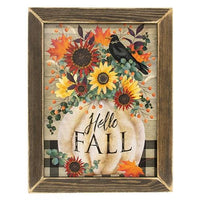 Thumbnail for Fall Pumpkin Bouquet Framed Print
