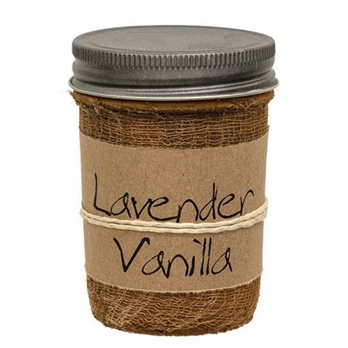 Lavender Vanilla Jar Candle 8oz