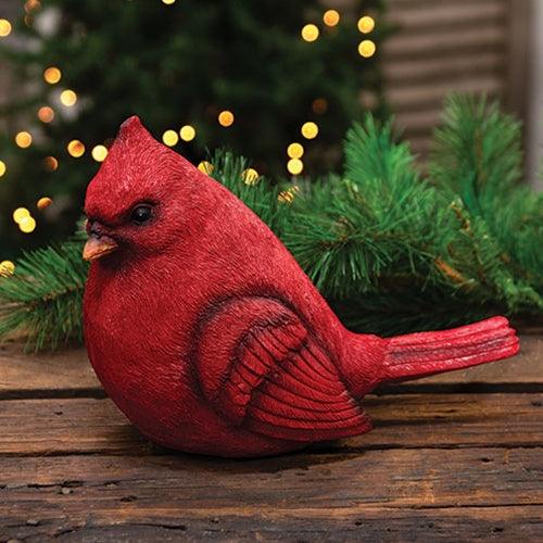 Giant Resin Cardinal - The Fox Decor