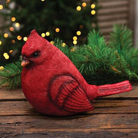 Giant Resin Cardinal - The Fox Decor