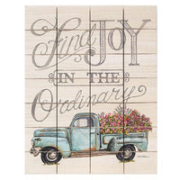 Thumbnail for Joy in the Ordinary Vintage Truck Pallet Art