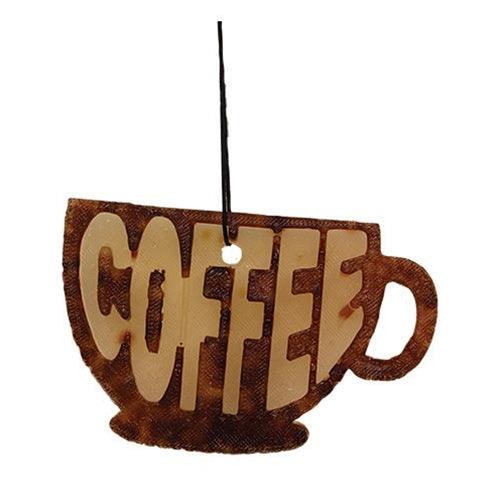 Coffee Cup Air Freshener Coffee House - The Fox Decor
