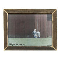 Thumbnail for Only in the Country Framed Print - The Fox Decor