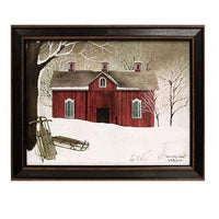 New Fallen Snow Framed Print 12x16 - The Fox Decor