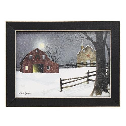 A Light in the Stable Framed Print 5x7 - The Fox Decor