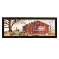 Thumbnail for 76 Star Barn Framed Print 18x6