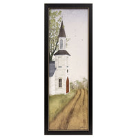 Thumbnail for Little Country Church Framed Print 6x18