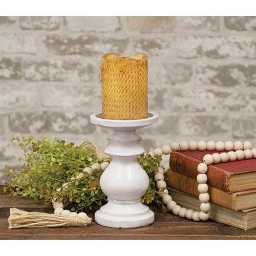 Ivory Wood Bead Garland 60 - The Fox Decor