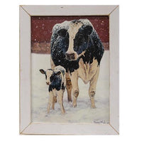 Thumbnail for First Christmas Print White Wash Frame - The Fox Decor