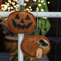Live Simply Pumpkin Ornament - The Fox Decor