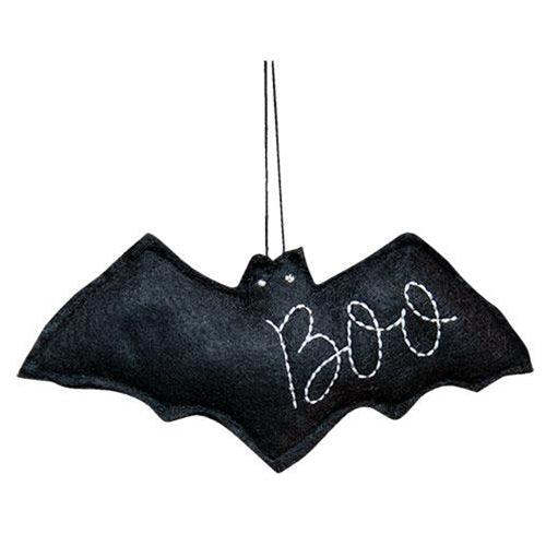 Felt Bat Boo Ornament - The Fox Decor