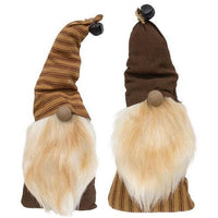 Primitive Stripe Hat Gnome 2 Asstd - The Fox Decor