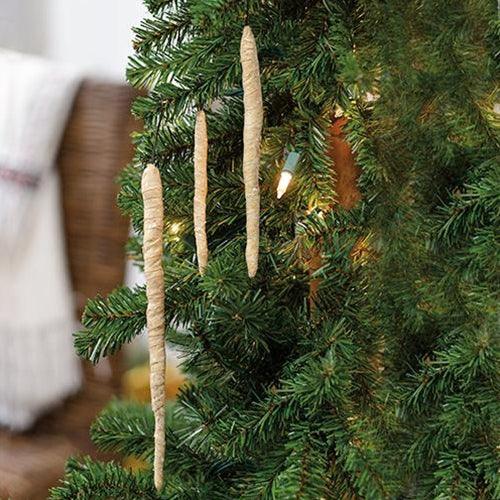 Primitive Icicle Ornament Small - The Fox Decor