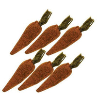 Thumbnail for 6 Set Felt Carrots 325 - The Fox Decor