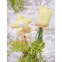 Thumbnail for Yellow Stripe Tulip Stake - The Fox Decor