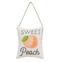 Sweet Peach Pillow Ornament - The Fox Decor