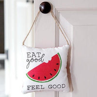 Thumbnail for Eat Good Feel Good Pillow Ornament - The Fox Decor