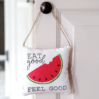 Thumbnail for Eat Good Feel Good Pillow Ornament