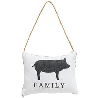 Thumbnail for Family Pig Pillow Ornament