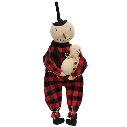 Pajamas Snowman & Baby Doll