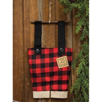 Santa's Suspenders Large Hanger Ornament - The Fox Decor