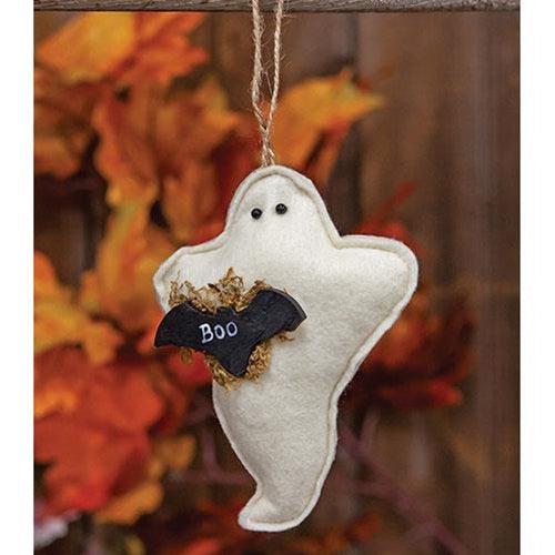 Felt Boo Ghost Ornament - The Fox Decor