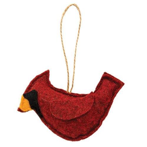 Felt Cardinal Ornament - The Fox Decor