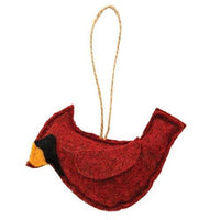 Felt Cardinal Ornament - The Fox Decor