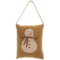 Thumbnail for Primitive Snowman Pillow Ornament
