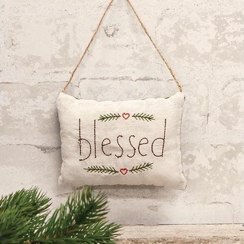 Blessed Pillow Ornament - The Fox Decor