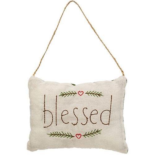 Blessed Pillow Ornament - The Fox Decor