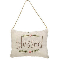Blessed Pillow Ornament - The Fox Decor