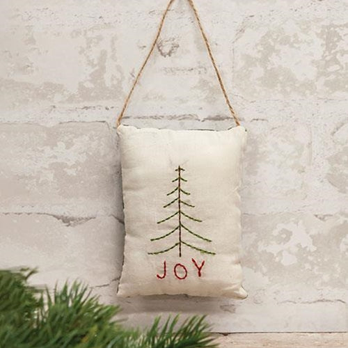 Joy Tree Pillow Ornament