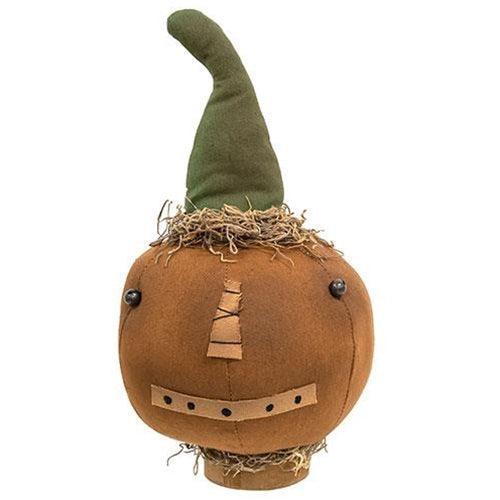 Stuffed Primitive Jack Head with Base - The Fox Decor